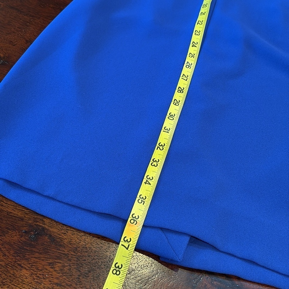 Ralph Lauren Purple Label Royal Blue Dress Spring 2018 Collection 6 EUC - Picture 13 of 13